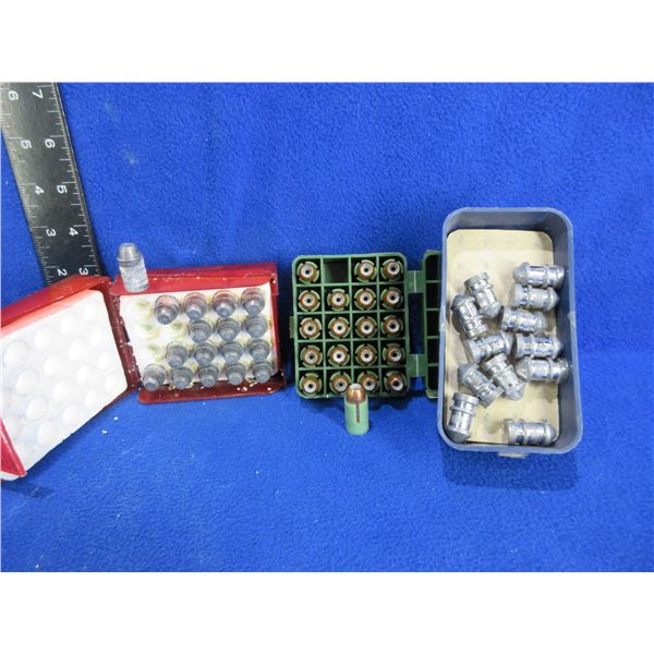 50 Cal. Bullets - Box of 17, Box of 20, Box of 44