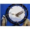 Image 2 : NEW - 2 Dream Catchers - Wolves and Bald Eagle