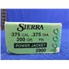 Image 2 : 375 Cal. .375" 200gr FN Sierra Bullets - Box of 50