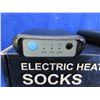 Image 2 : NEW - Electric Heated Socks w/ 2 Battery Packs & USB-C