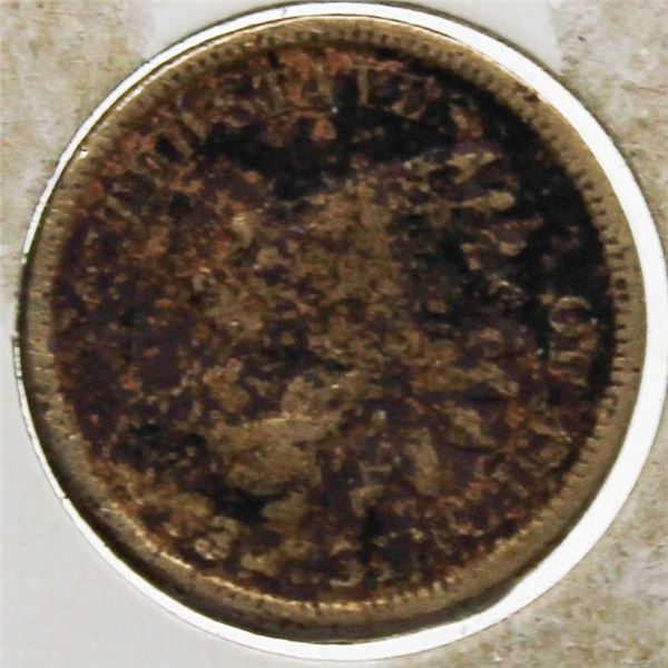 1863 UNITED STATES 1 CENT COIN