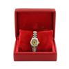 Image 2 : Rolex Ladies Two Tone Gold And Steel Champagne Index Diamond Bezel Date Wristwat