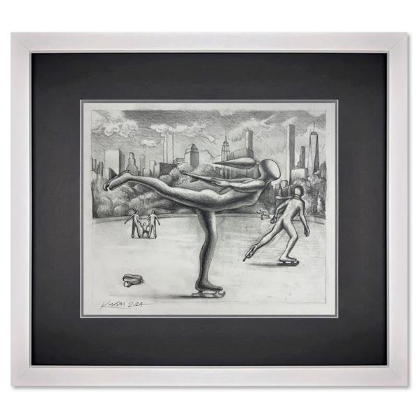 While They Aspire - New York by Kostabi Original