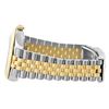 Image 6 : Mens 18K Two Tone Yellow Gold And Stainless Steel Silver Index 41MM Datejust