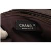Image 8 : Chanel Brown Leather Green Canvas Large wild Stitch Bag