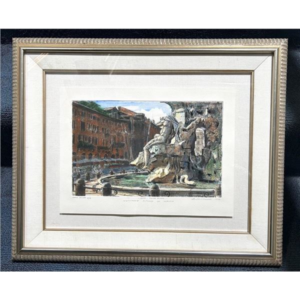 Piazza Navona by Ernesto Ornati