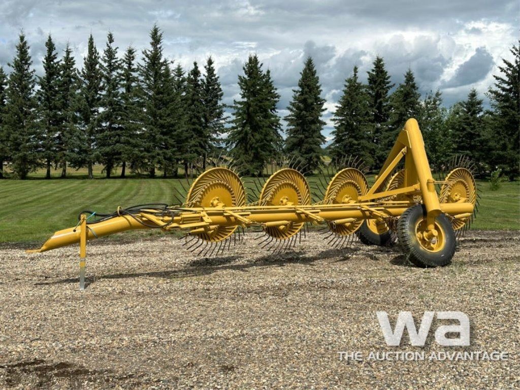 DIKA 5 WHEEL HYD. ROOT RAKE - Weaver Bros. Auctions Ltd.