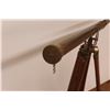 Image 2 : *Vintage Brass Telescope 72''H x 38''W  Floor Model - Extends to 6' Tall