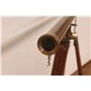 Image 3 : *Vintage Brass Telescope 72''H x 38''W  Floor Model - Extends to 6' Tall