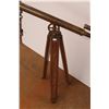 Image 5 : *Vintage Brass Telescope 72''H x 38''W  Floor Model - Extends to 6' Tall