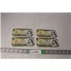 Image 1 : (4) Canadian One Dollar Bills- 1973