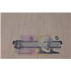 Image 2 : Canadian Five Dollar Bill- 1986