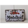 Image 4 : Mobiloil & Pirelli Metal Wall Signs 12" x 8"