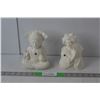 Image 1 : (2) Ceramic Tiki Bar Mugs - Asian Themed - Up to 7" Tall