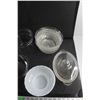 Image 4 : Glass & Plastic Bowls and Glass Dish with Lid