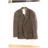 Image 1 : *Men's Western Suit Jacket Brown Corduroy "Dallas Collection" - Size L