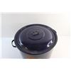 Image 2 : 13'' Graniteware Canning Pot with Lid and Lift Rack