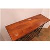 Image 2 : * Wood & Metal Wine Rack - 39" x 13" x 29.5" - Some Wear