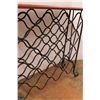 Image 4 : * Wood & Metal Wine Rack - 39" x 13" x 29.5" - Some Wear