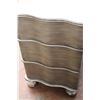 Image 7 : * Modern Curved Three Drawer Dresser - 39.5" x 20" x 32.5 Tall - Some Wear
