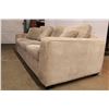 Image 3 : * Urban Barn Off White Corduroy Couch w/ Cushions - 41" x 92" x 28"