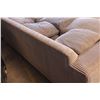 Image 6 : * Urban Barn Off White Corduroy Couch w/ Cushions - 41" x 92" x 28"