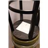 Image 4 : * (3) Green Upholstered Swivel Stools - 25" x 17" - Some Wear