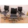 Image 1 : * 3X BID PRICE: Office/Desk Adjustable Rolling Chairs 32" Backrest Height, 22" x 18" Seat Width