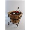 Image 5 : Wicker Sleigh Decor and Christmas Ornaments