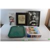 Image 1 : Serving Trays, 1000 pc Puzzle, Paint Roller & Tray and Framed Lunar Chart Art Print 14'' x 12''
