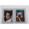 Image 2 : (2)1993 Pro Hockey Prospects Manon Rheaume Atlanta Knights Trading Hockey Cards - - Authenticity Not
