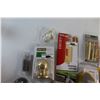 Image 2 : Sliding Door Latch, Wall Mount Door Stop, Strike Door Brass, Security Latch and Secure Press Plug Pr
