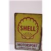 Image 2 : (2) Metal Signs: Shell & Video Surveillance - 12" x 8"