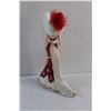 Image 3 : Bradford Exchange Lady Red Enhanced with Swarovski Crystal Elegance of Canada Figurine