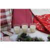 Image 6 : Tablecloths, Shaking Head Clark Griswold Statue, Scented Candles, Christmas Decor and Gift Bag
