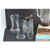 Image 8 : Osterizer Galaxy Blender - As Is, Candles, Glass Pitcher, Vases, Plastic Container and Kasa Smart Wi