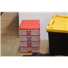 Image 4 : *Organizer, Plastic Tote with Lid, Foam Bricks and Car Mats
