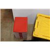 Image 7 : *Organizer, Plastic Tote with Lid, Foam Bricks and Car Mats