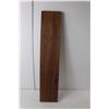 Image 2 : Single Plank of Santo's Rosewood from Windsor Plywood 27' long x 5.75" Wide x 1" Thick