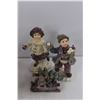 Image 2 : Kirkland Signature Kids & Snowman Scene Up to 12" Tall