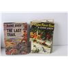 Image 2 : (4) Vintage Zane Grey Novels- The Last Trail, Rogue River Feud, The Last of the Plainsmen, The Spiri