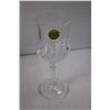 Image 2 : (6) Crystal Wine Glasses 6.5" Tall