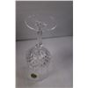 Image 3 : (5) Crystal Wine Glasses 7.25" Tall