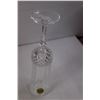 Image 3 : (6) Crystal Wine Glasses 8.5" Tall