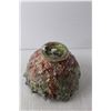 Image 3 : Painted Decorative Resin Bowl 8" Tall