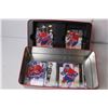Image 2 : (3) Upper Deck Montreal Canadians Tins 1909-2009 with Hockey Cards