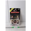 Image 1 : (4) NHL Headliners Figurines 3" Tall- Brodeur, Richter, Roy, Hasek