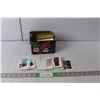 Image 1 : Skybox 1990-1991 Inaugural Edition Tin Box & NBA Cards