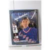 Image 1 : Wayne Gretzky Rangers Framed Photo 20" Tall x 16.25" Wide
