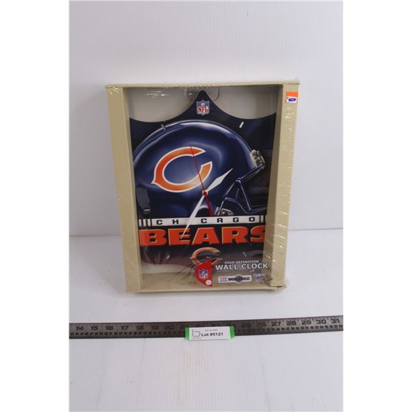 Wincraft Sports Chicago Bears HD Wall Clock (NIB)